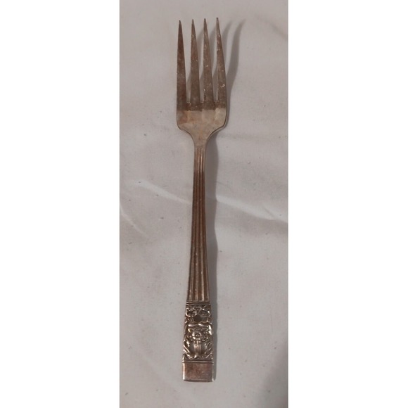 Oneida Other - Vintage Oneida Community Salad Fork Silver Plate‎ Coronation Replacement READ